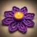 Snowflake Tea Light Holder Crochet Pattern | PDF + Video Tutorial