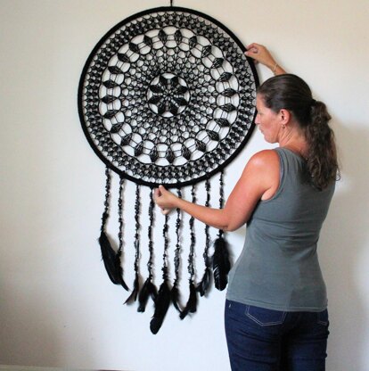 Diamond Mandala Dream catcher wall hanging