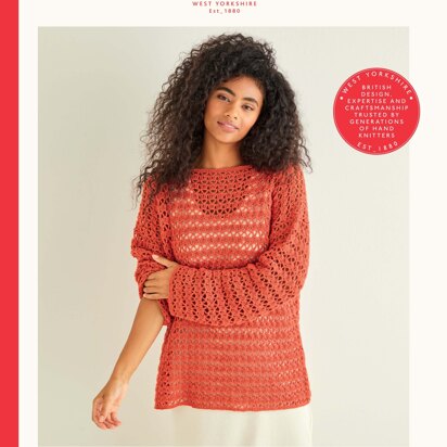Crochet Tunic in Sirdar Country Classic 4ply - 10244 - Downloadable PDF