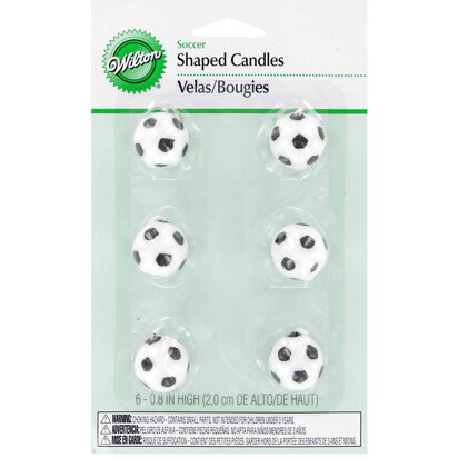 Wilton Soccer Ball Candles