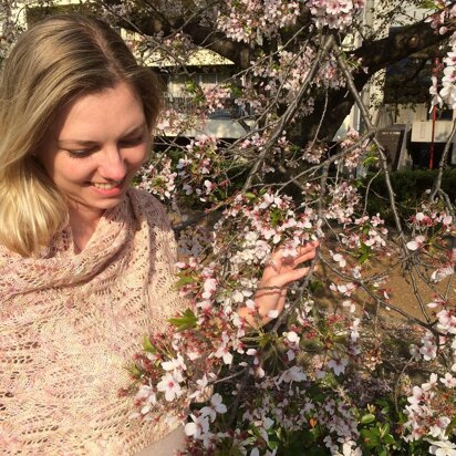 Hanami Wrap - knitting pattern