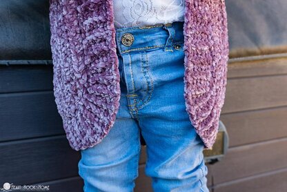 Velvet Cardi for Kids