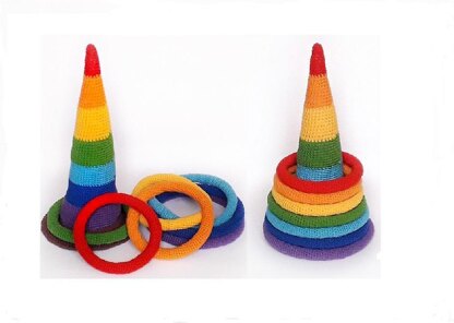 Montessori stacking rings