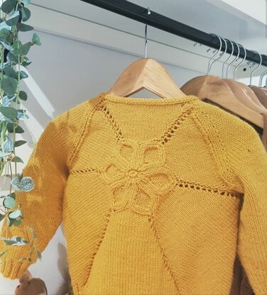 Flower cardigan