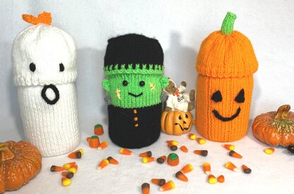 Happy Halloween Gift Jar Covers