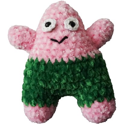 Crochet pattern seestar Patrick!