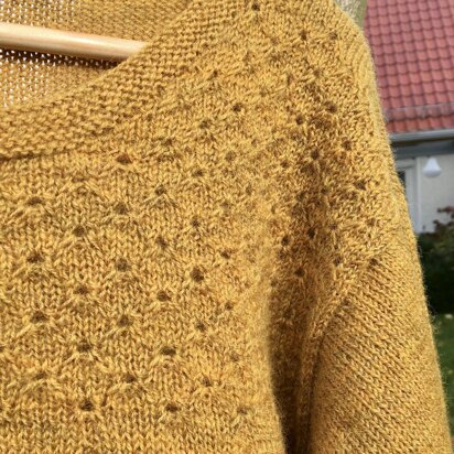 Top Down Sweater Syksy