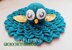Crochet Pattern owl snuggle blanket, owl toys