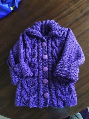 Chunky child’s jacket