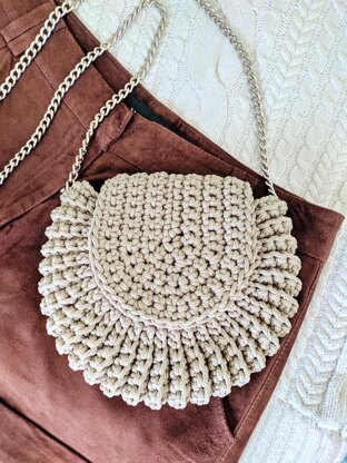 Crochet Purse Pattern, PDF Fern Trail Bag Tutorial