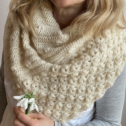 Snowdrop shawl