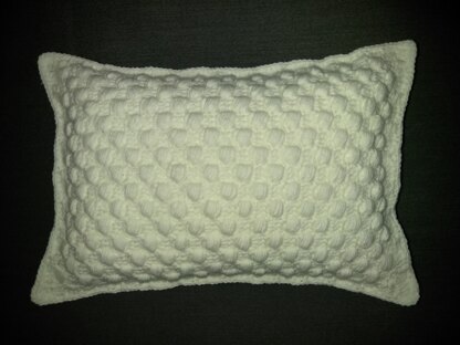 White Decor pillow
