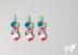 Fair Isle Mini-Stocking Ornament (2015036)