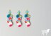 Fair Isle Mini-Stocking Ornament (2015036)