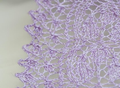 Emilia - Rectangle lace shawl