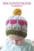 Fair Isle Spring Tulip Hat