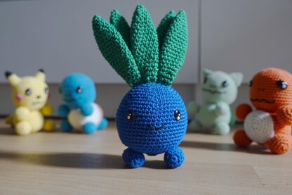 Crochet Pattern Pokémon Baby Oddish!