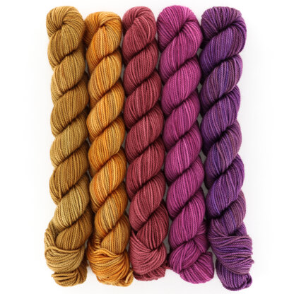 The Sheepyshire Ah Mini Skein Yarn Kit - Knit Knot & Natter