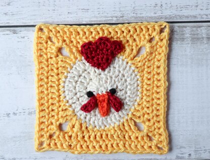 Chicken animal square