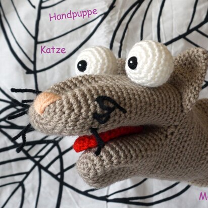 Amigurumi Häkelanleitung für die Handpuppe "Katze Molly"...