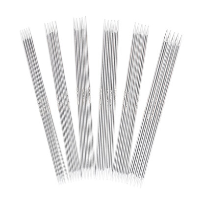 Knitter's Pride Nova Platina Double Pointed Needle Set 6"