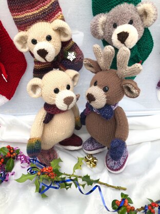 Christmas Stockings and Matching Toy