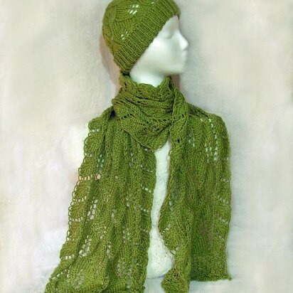 Chele Lace Hat & Scarf set