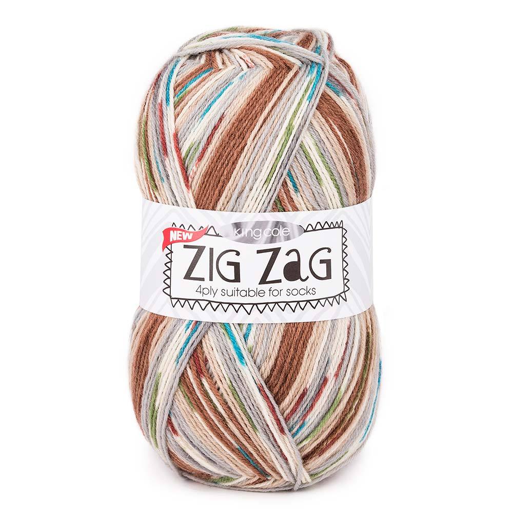 King Cole Zigzag 4Ply - view 2