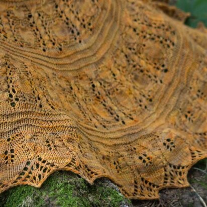 Golden Hazel - knitting pattern