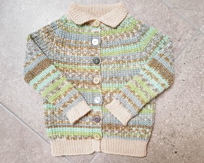 Axel Top- Down Cardigan