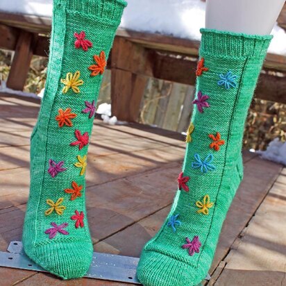 Lazy Daisy - knitting pattern