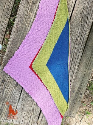 "New Grass" shawl