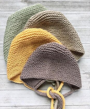 Baby Bonnet and Neck Scarf