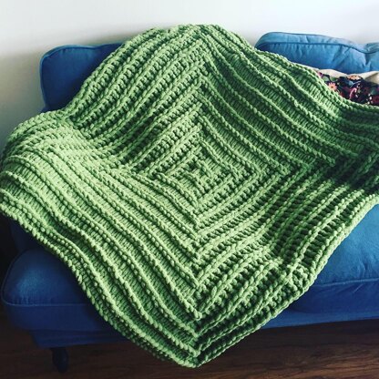 Concentric Squares Blanket