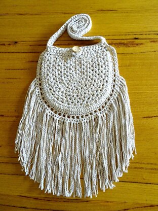 Crochet Tassel Bag