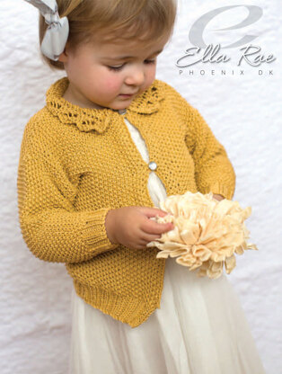 Ester Jacket in Ella Rae Phoenix DK - ER19-03 - Downloadable PDF