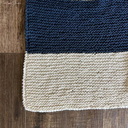 Hudson’s Simple Knit Throw Blanket – Beginner Friendly Pattern