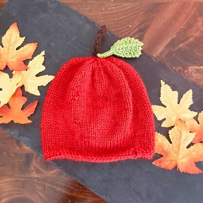 Apple Baby Hat