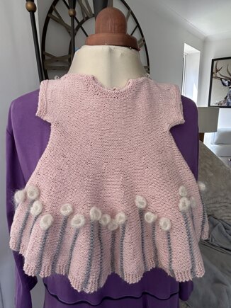 Babies Knitted Silk Dress #2
