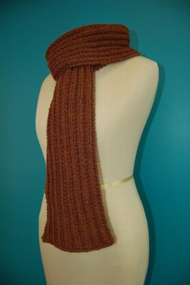 Seeded Rib Scarf