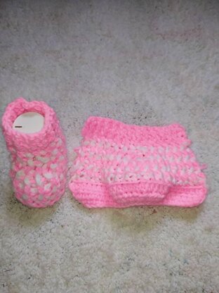 Unique baby booties