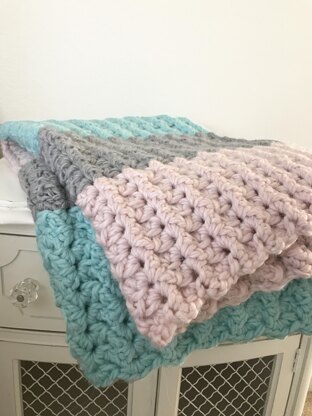 Chunky Love Baby Blanket and Throw
