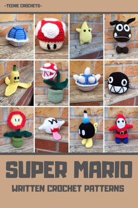 12 Super Mario Crochet Patterns