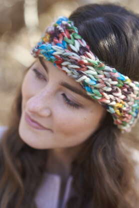 Fresia Headband in Berroco Coco - Downloadable PDF