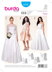 Burda Evening & Bridal Wear Sewing Pattern B6776 - Paper Pattern, Size 8-18