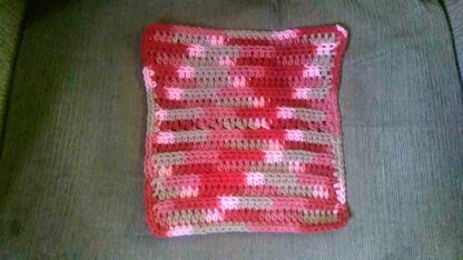Crochet Ridged Dishcloth