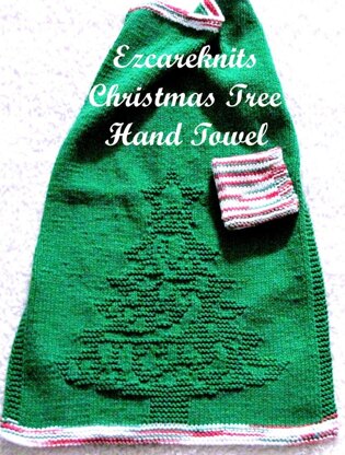 Christmas Tree Hand Towel