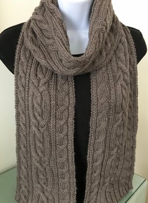 Camden Cabled Scarf
