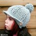 Snowball Cable Hat