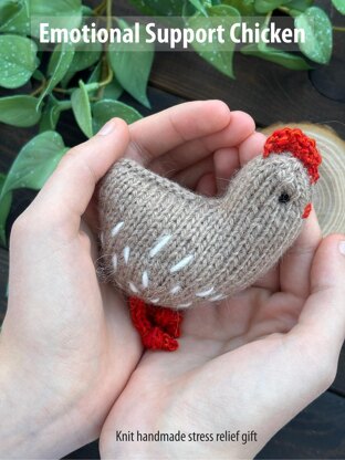 Knitted chicken